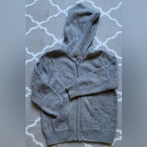 Old navy hooded full zip sweater size 5T